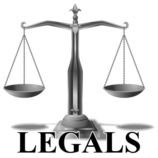 Legals - Announcements