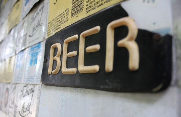 beer sign