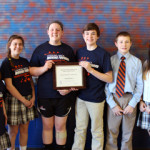 Yearbook Award, St. Ann Catholic School in Bartlett, Tenn.