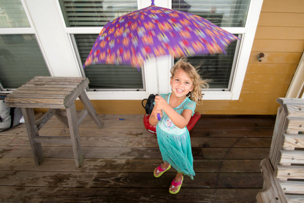 Pray softly, and carry a big umbrella.